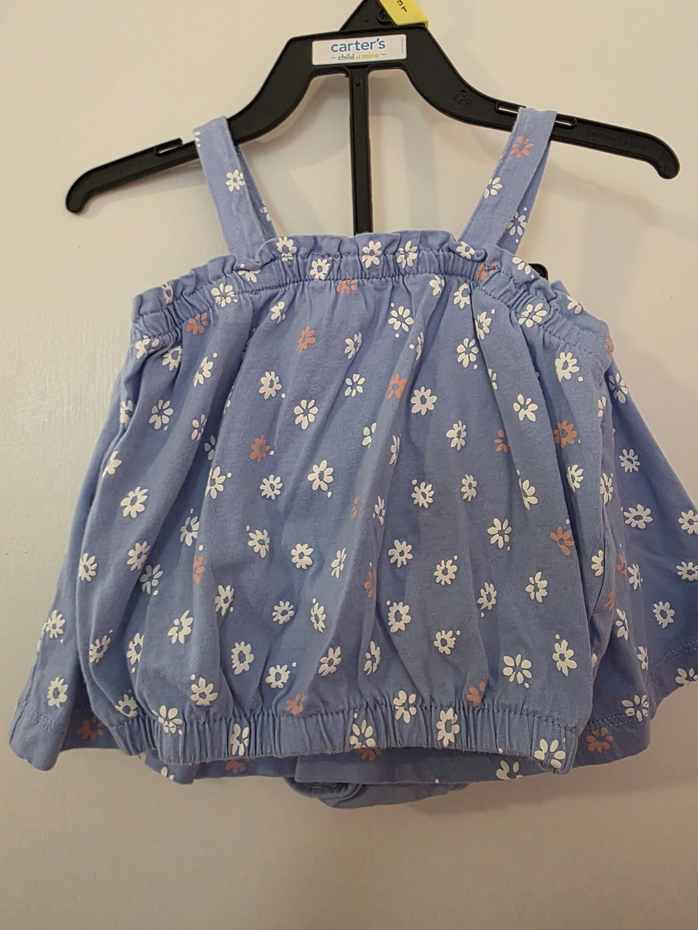 Blue Floral Bubble Set